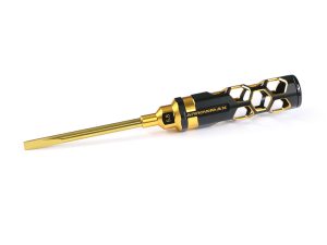 Arrowmax Flat Head Screwdriver 5.8 x 100mm Black Golden