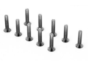 Losi Flat Head Screws, 5-40 x 5/8" (10)