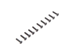 Losi Flat Head Screws M2.5 x 12mm (10)