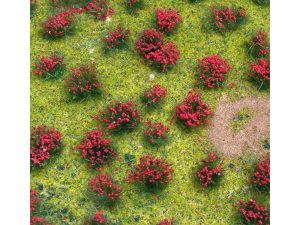 JTT Flowering Meadow Red, 5x7in, Sheet