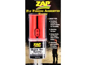 Zap Fly Fishing Adhesives Quick Set Epoxy (0.5oz, 14.1g)