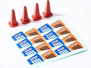 Eazy RC FMS 1:18 TRAFFIC CONE RED (4PCS)