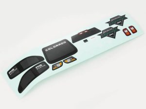 Eazy RC FMS 12421 RTR BLACK DECAL SHEET