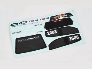 FMS FMT10 11021RS DECAL SHEET (RED/BLACK)