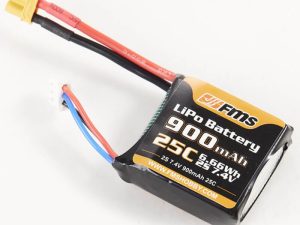 Eazy RC FMS LIPO BATTERY 7.4V 900MAH 25C XT30