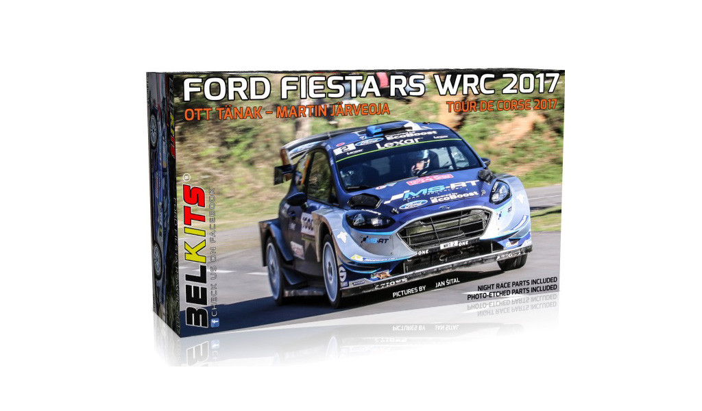Ford Fiesta RS WRC 2017 Ott Tänak Rally Car