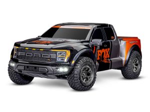 Traxxas Ford Raptor R Ultimate 1:10 Pro Scale 4WD Brushless Electric RTD Replica Truck, FOX1 (+ TQi 2-ch, TSM, VXL-4S, Velineon 540XL, Clipless Body)