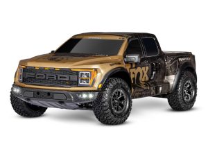 Traxxas Ford Raptor R Ultimate 1:10 Pro Scale 4WD Brushless Electric RTD Replica Truck, FOX Special Edition (+ TQi 2-ch, TSM, VXL-4S, Velineon 540XL, Clipless Body)