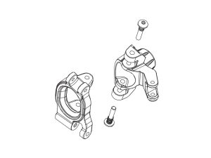 PD Racing Fr. Right C hub Unit 1PCS