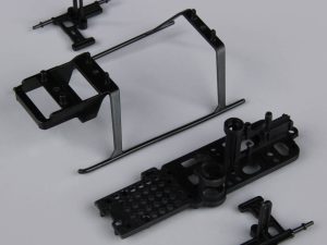 Twister Frame set Inc Main Frame / Anti rotation Bracket / Skid set (Ninja 250) (4 pcs)