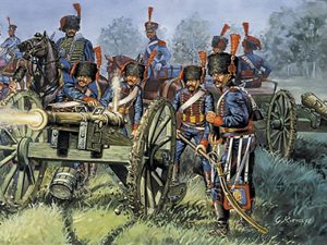 Italeri FRENCH LINE/GUARD ARTILLERY (NAP.WARS)