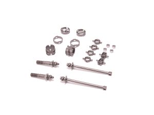 Schumacher Front Double Joint Driveshaft - Mi9,FT9 (pr)