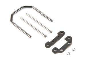Losi Front Hinge Pins and Brace Set: Baja Rey