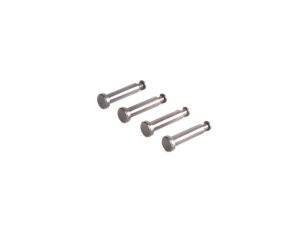 Team Losi Racing Front King Pins TiCN (4): All SCTE