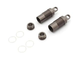 KYOSHO Front Shock Case Kyosho Optima Mid (2) Gun Metal