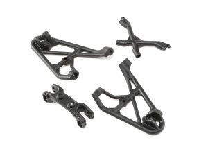 Losi Front Shock Tower Brace, Camber Link Mount: Rock Rey
