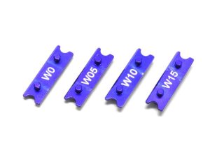 KYOSHO Front Spring Mount R246 Mini-Z MR03-W (0-0.5-1-1.5mm) Alu