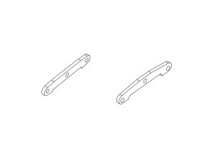 PD Racing Fr/Rr Swing Arm fixing plate