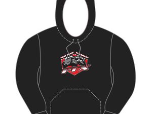 FTX BADGE LOGO BRAND PULLOVER HOODIE BLACK - SMALL