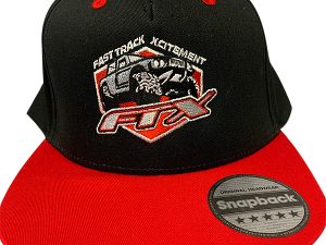 FTX BADGE LOGO SNAPBACK CAP RED/BLACK