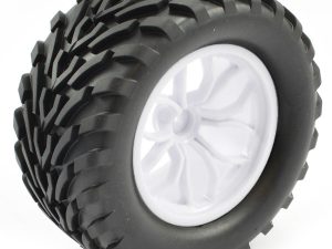 FTX BUGSTA MOUNTED WHEEL/TYRE COMPLETE PAIR - WHITE