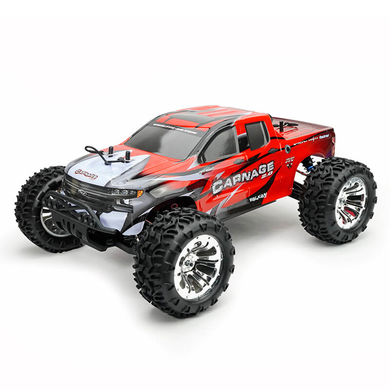 FTX CARNAGE 2.0 1/10 BRUSHED TRUCK 4WD RTR - RED