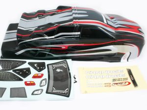 FTX CARNAGE ST PRINTED BODY - OPTION BLACK/RED