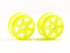 FTX COMET DESERT BUGGY /SHORT COURSE FRONT WHEEL YELLOW