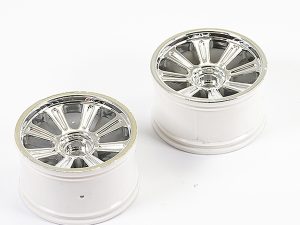 FTX COMET MONSTER /TRUGGY FRONT WHEEL CHROME PLATED