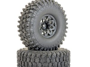 FTX GLADIUS 1.9 BEAD LOCK WHEEL & GATOR TYRE SET (120MM PR)
