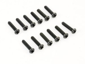 FTX HAVOK PANHEAD SELF TAPPING SCREWS 3 x 15MM (12pc)