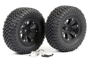 FTX OUTBACK 3 COMPLETE MOUNTED WHEEL & TYRE (PR) 100mm