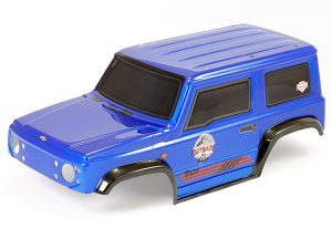 FTX OUTBACK 3 PASO PVC PAINTED BODY - BLUE