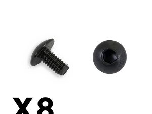 FTX OUTBACK BUTTON HEAD SCREW M2.5*5 (8)