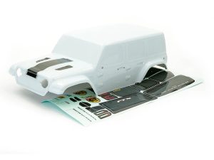 FTX OUTBACK FURY XC PVC BODYSHELL - WHITE