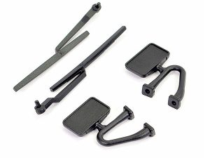 FTX OUTBACK HI-ROCK BODY PART C - MIRRORS & WIPERS