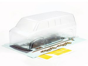 FTX OUTBACK MINI XP ROCK VAN CLEAR LEXAN BODY