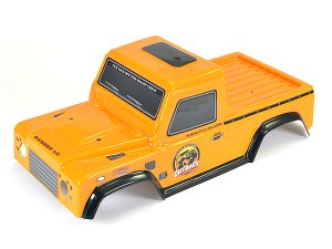 FTX OUTBACK RANGER XC PICK UP YELLOW PVC BODYSHELL