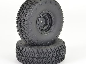 FTX OUTBACK RANGER XC WHEEL & TYRE SET - BLACK (PR)