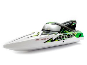 FTX RIPTIDE TURBOJET BRUSHLESS R/C SPEED BOAT 41CM - GREEN