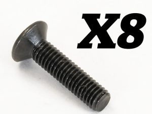 FTX ROKATAN FLAT HEAD CROSS SCREW M3X13