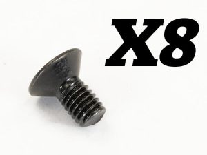 FTX ROKATAN FLAT HEAD CROSS SCREW M3X6