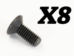 FTX ROKATAN FLAT HEAD CROSS SCREW M3X8