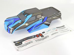 FTX TRACER MONSTER TRUCK BODY & DECAL - BLUE