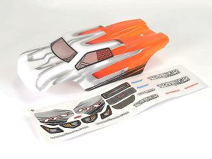 FTX TRACER TRUGGY BODY & DECAL - ORANGE