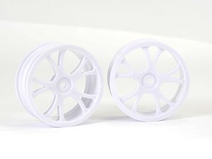 FTX VANTAGE FRONT BUGGY WHEEL 2PCS - WHITE