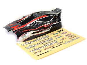 FTX VANTAGE PRINTED BLACK/RED OPTION BODY