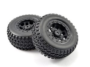 FTX ZORRO MOUNTED TYRES ON WHEELS (PR)