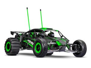 Traxxas Funco Motorsports Pro Scale 8S 2WD Electric Sand Car, Green (+TQi 2-ch, VXL-8s, Velineon 1200XL, TSM , Replica Clipless Body)