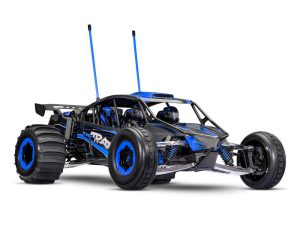 Traxxas Funco Motorsports Pro Scale 8S 2WD Electric Sand Car, Blue (+TQi 2-ch, VXL-8s, Velineon 1200XL, TSM , Replica Clipless Body)